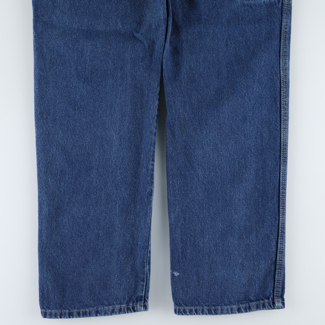 Dickies denim painter pants for men, equivalent to W34 cotton blue type Vintage Second Hand