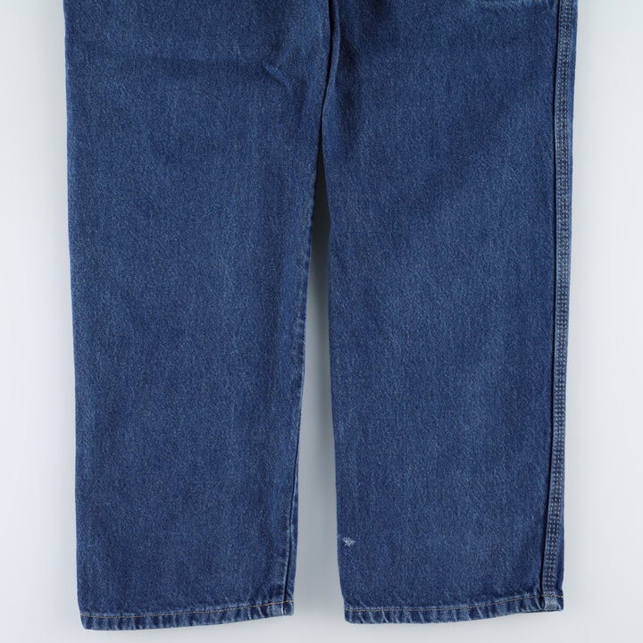 Dickies denim painter pants for men, equivalent to W34 cotton blue type Vintage Second Hand