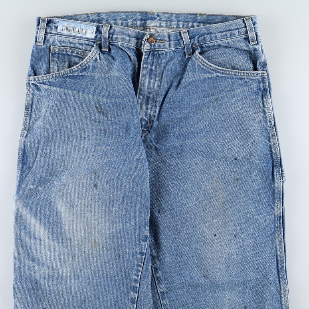 Dickies denim painter pants for men, equivalent to w36 cotton blue type Vintage Second Hand