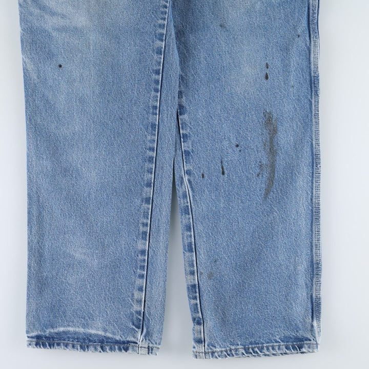 Dickies denim painter pants for men, equivalent to w36 cotton blue type Vintage Second Hand