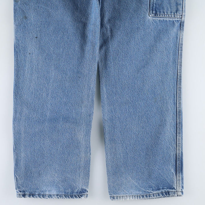 Dickies denim painter pants for men, equivalent to w36 cotton blue type Vintage Second Hand