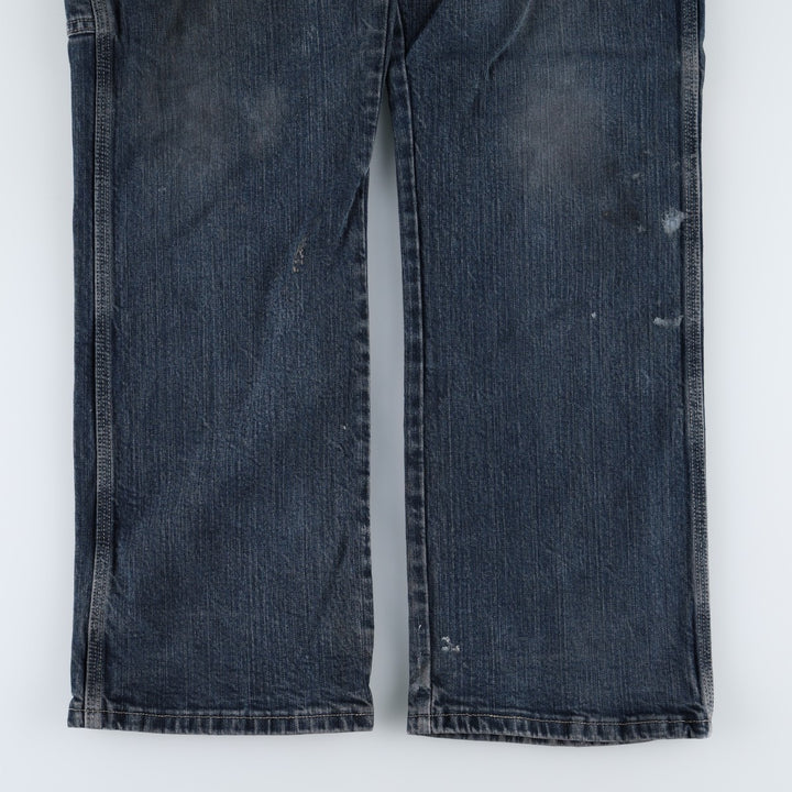 Dickies denim painter pants for men, equivalent to W34 cotton blue type Vintage Second Hand