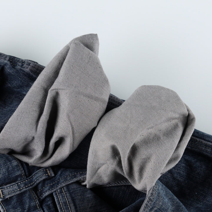 Dickies denim painter pants for men, equivalent to W34 cotton blue type Vintage Second Hand