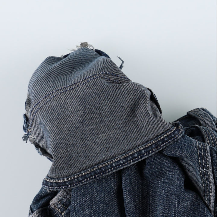 Dickies denim painter pants for men, equivalent to W34 cotton blue type Vintage Second Hand