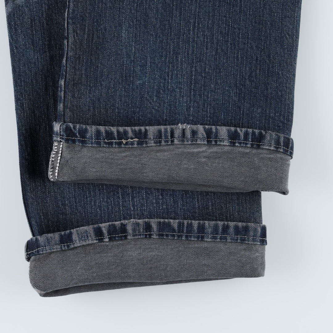 Dickies denim painter pants for men, equivalent to W34 cotton blue type Vintage Second Hand