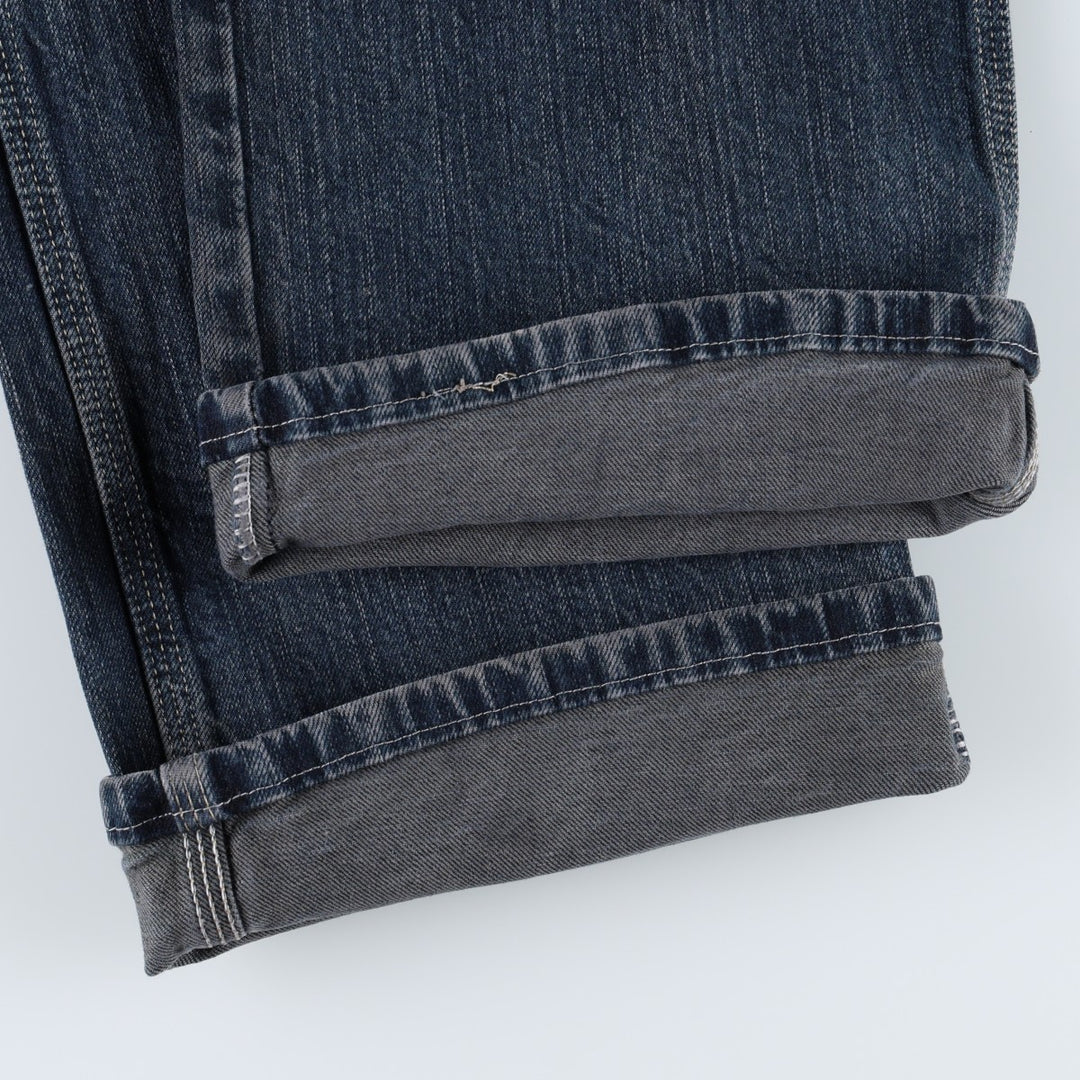 Dickies denim painter pants for men, equivalent to W34 cotton blue type Vintage Second Hand