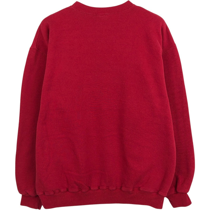 90'S Russell College Sweatshirt, Men's Size L, Vintage cotton red type Vintage Second Hand