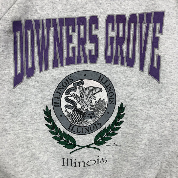 Vintage 90'S Hanes ACTIVEWEAR college sweatshirt, made in the USA, men's size XL cotton pale white type Vintage Second Hand