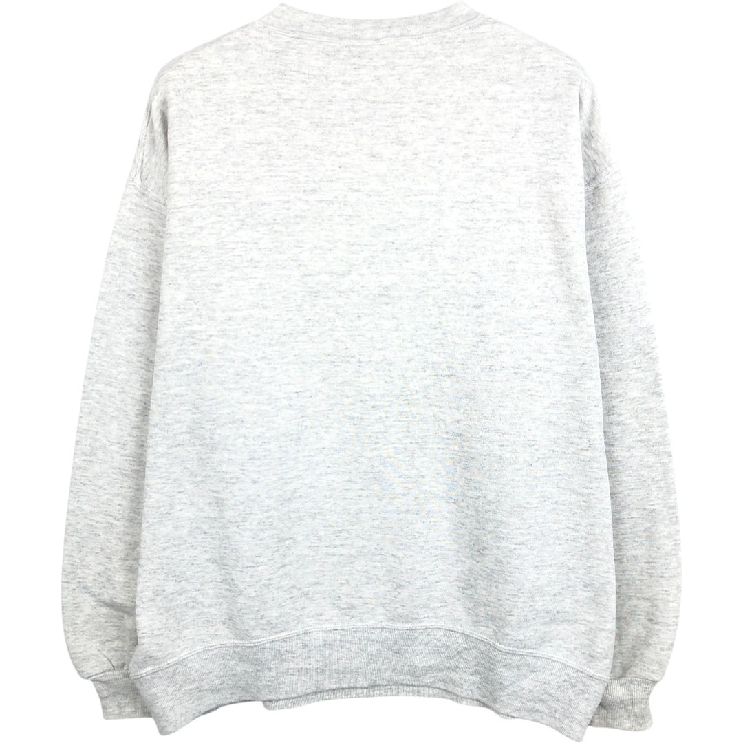 90'S Russell College Sweatshirt, Made in USA, Men's XL, Vintage cotton gray type Vintage Second Hand