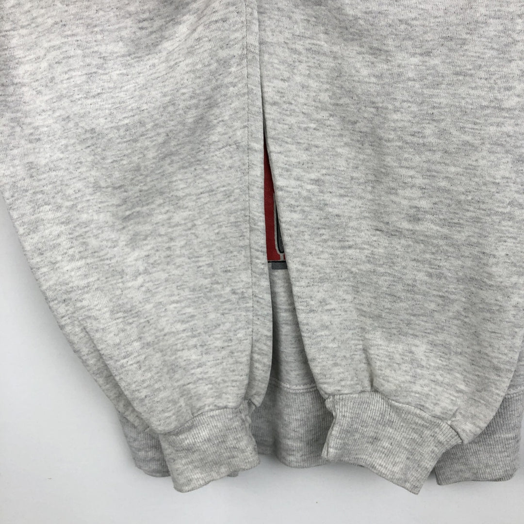 90'S Russell College Sweatshirt, Made in USA, Men's XL, Vintage cotton gray type Vintage Second Hand