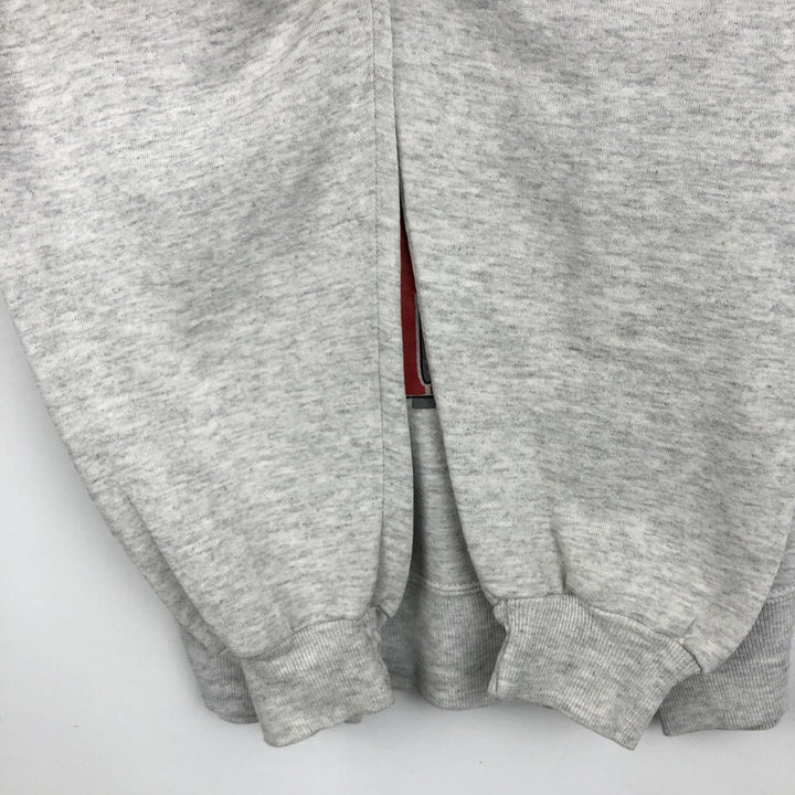 90'S Russell College Sweatshirt, Made in USA, Men's XL, Vintage cotton gray type Vintage Second Hand