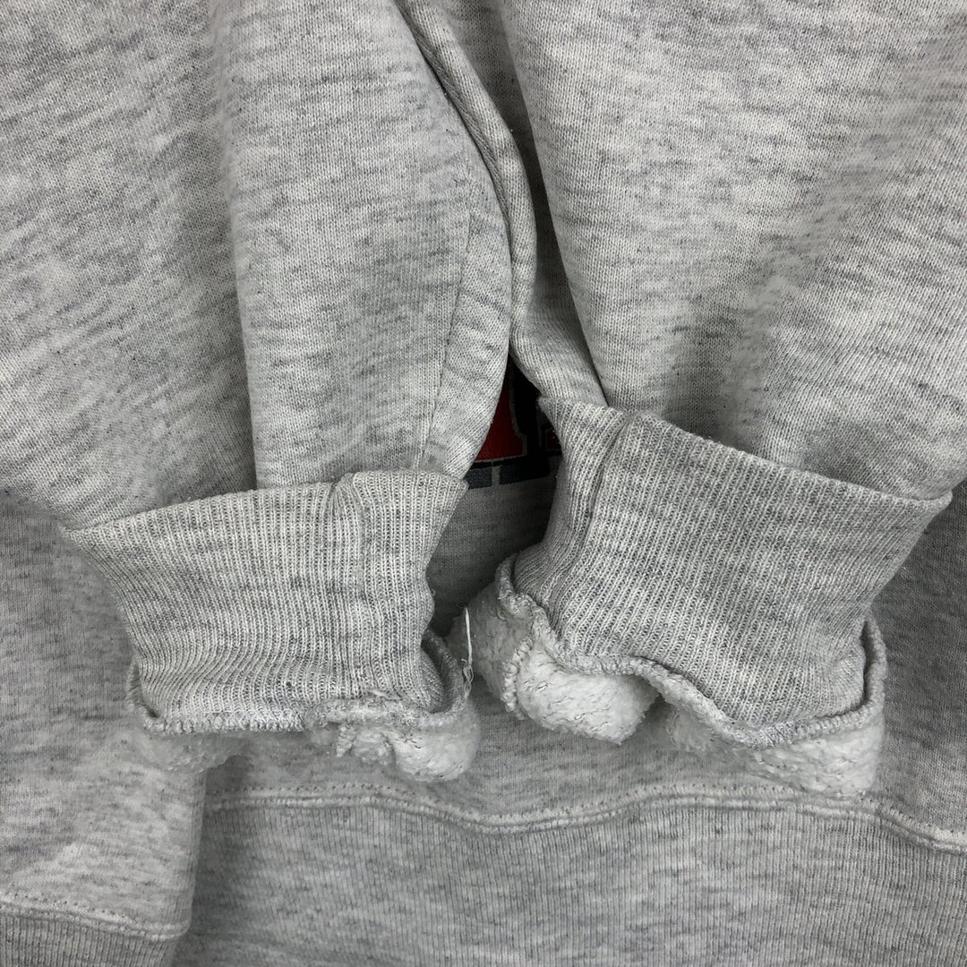 90'S Russell College Sweatshirt, Made in USA, Men's XL, Vintage cotton gray type Vintage Second Hand