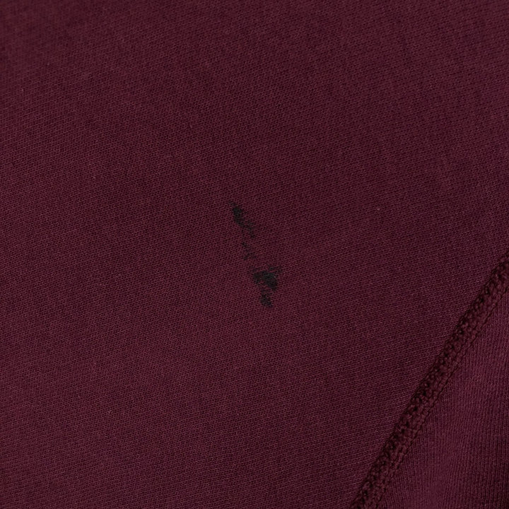 Jerzees 762 College Sweatshirt, Men's XXL equivalent, Vintage. cotton wine-red Vintage Second Hand
