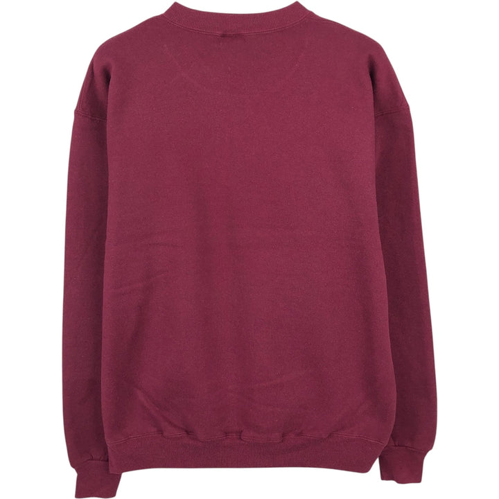 Vintage 90'S Russell ATHLETIC college sweatshirt, made in the USA, size L, men's cotton burgundy type Vintage Second Hand