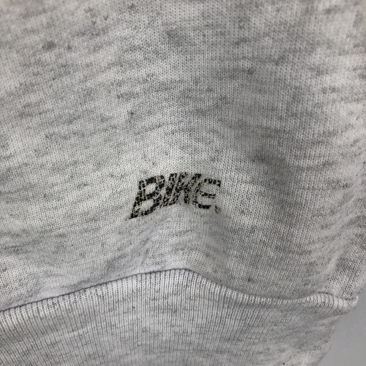 Vintage 90'S BIKE college sweatshirt, made in the USA, size L, men's cotton gray type Vintage Second Hand
