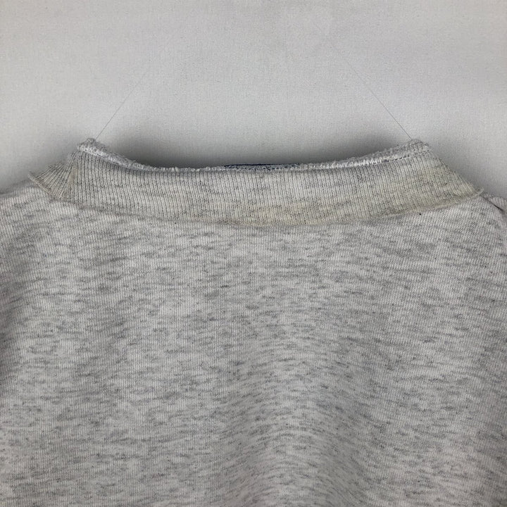 Vintage 90'S BIKE college sweatshirt, made in the USA, size L, men's cotton gray type Vintage Second Hand