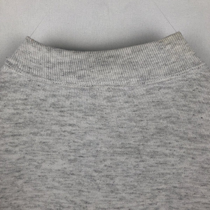 Vintage 90'S BIKE college sweatshirt, made in the USA, size L, men's cotton gray type Vintage Second Hand