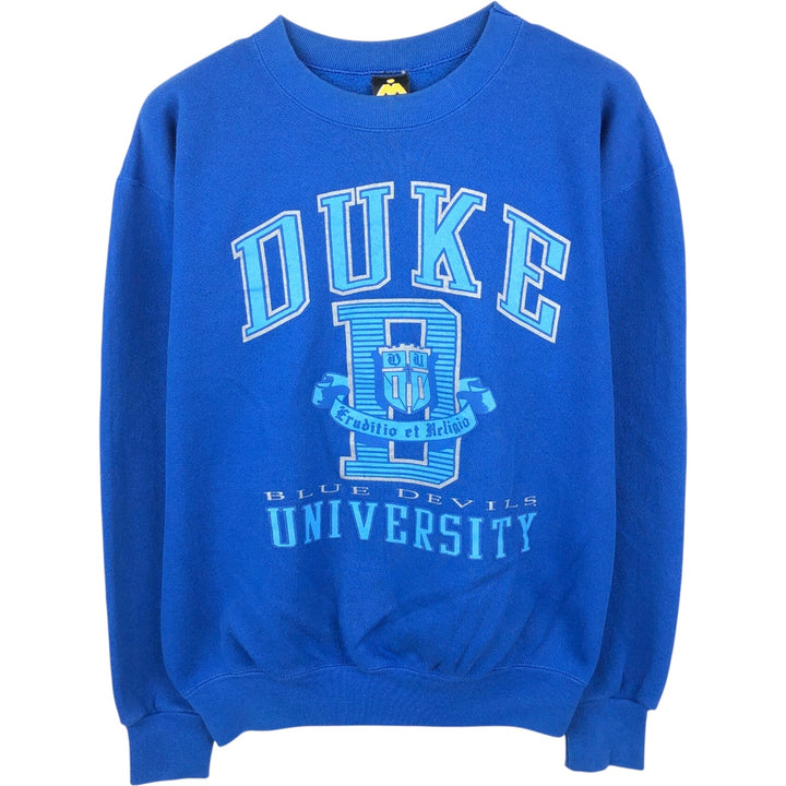 90'S Miller HL MILLER GOLD College Sweatshirt, Made in USA, Men's Size M (approx.), Vintage polyester blue type Vintage Second Hand
