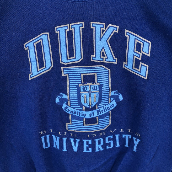90'S Miller HL MILLER GOLD College Sweatshirt, Made in USA, Men's Size M (approx.), Vintage polyester blue type Vintage Second Hand