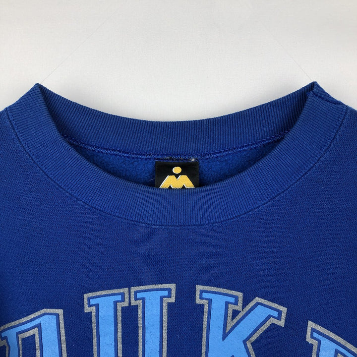 90'S Miller HL MILLER GOLD College Sweatshirt, Made in USA, Men's Size M (approx.), Vintage polyester blue type Vintage Second Hand