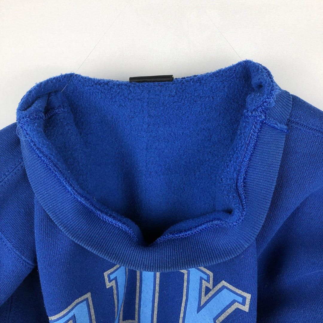 90'S Miller HL MILLER GOLD College Sweatshirt, Made in USA, Men's Size M (approx.), Vintage polyester blue type Vintage Second Hand