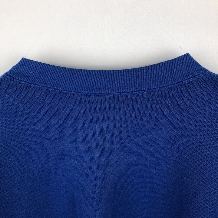 90'S Miller HL MILLER GOLD College Sweatshirt, Made in USA, Men's Size M (approx.), Vintage polyester blue type Vintage Second Hand