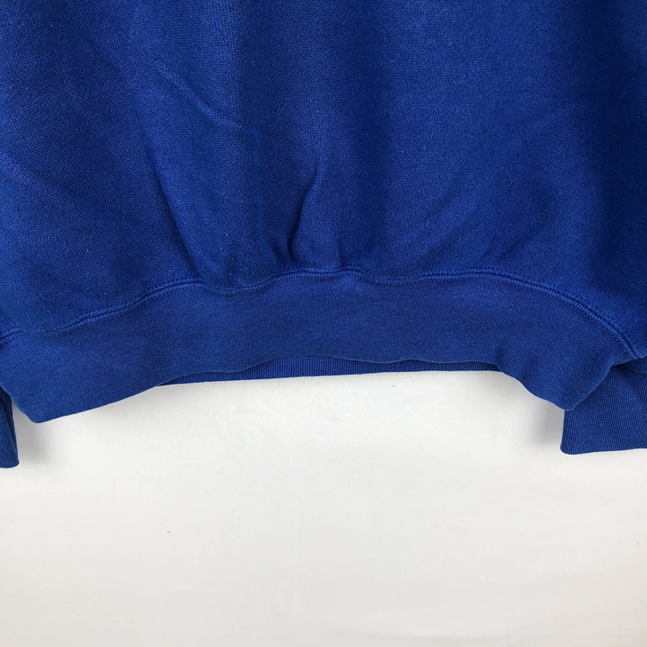 90'S Miller HL MILLER GOLD College Sweatshirt, Made in USA, Men's Size M (approx.), Vintage polyester blue type Vintage Second Hand