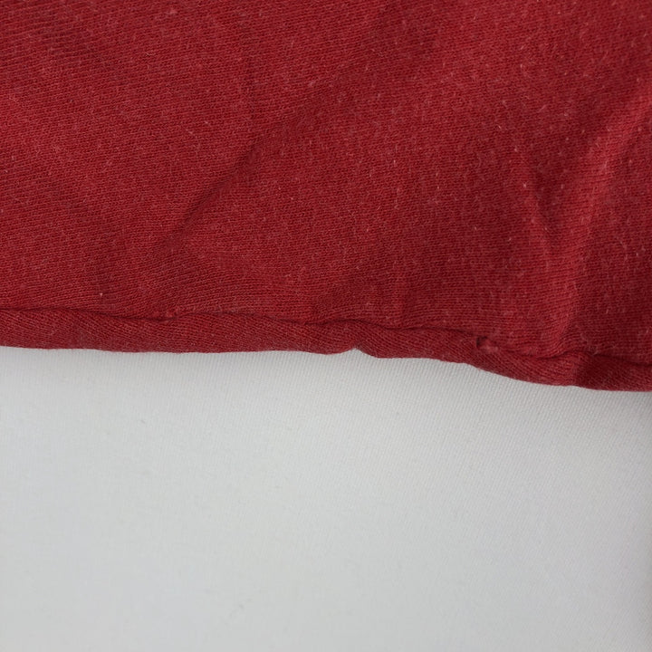 Vintage college sweatshirt, size L, men's unclear red type Vintage Second Hand