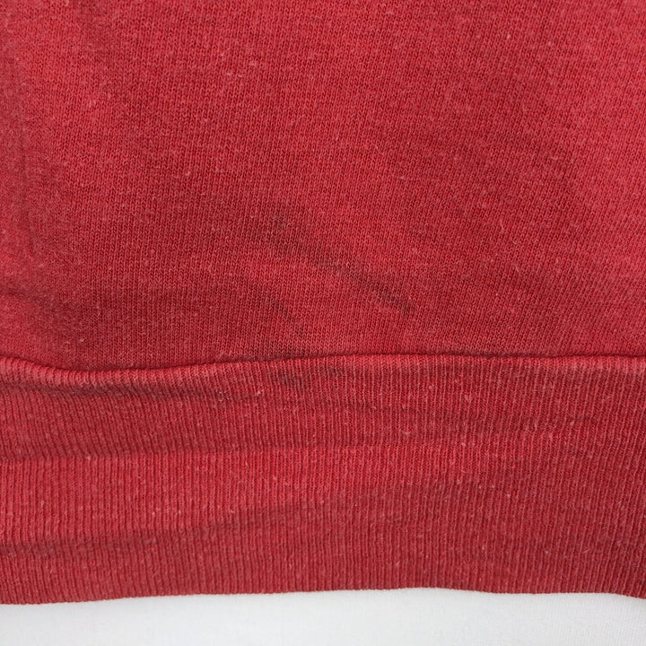 Vintage college sweatshirt, size L, men's unclear red type Vintage Second Hand