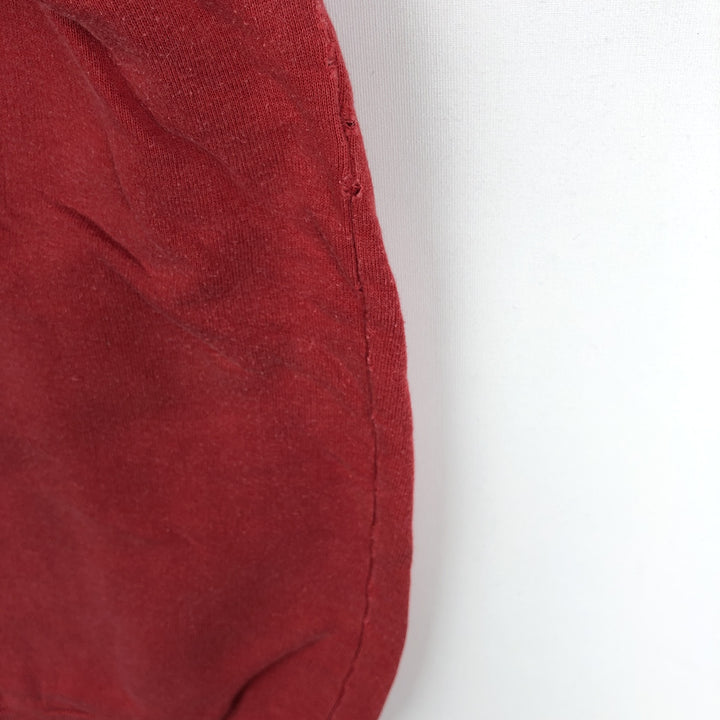 Vintage college sweatshirt, size L, men's unclear red type Vintage Second Hand
