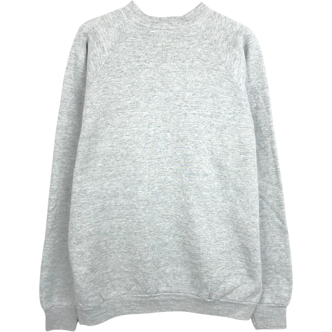 90'S Fruit of the Loom College Sweatshirt, Men's Size XL (approx.), Vintage unclear gray type Vintage Second Hand