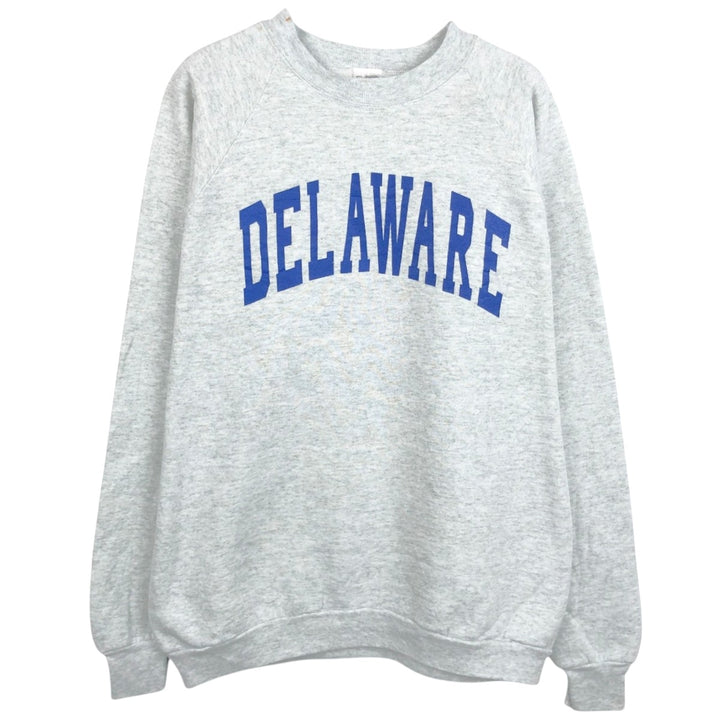 Vintage 90'S Fruit of the Loom college sweatshirt, made in the USA, size XXL, men's cotton gray type Vintage Second Hand