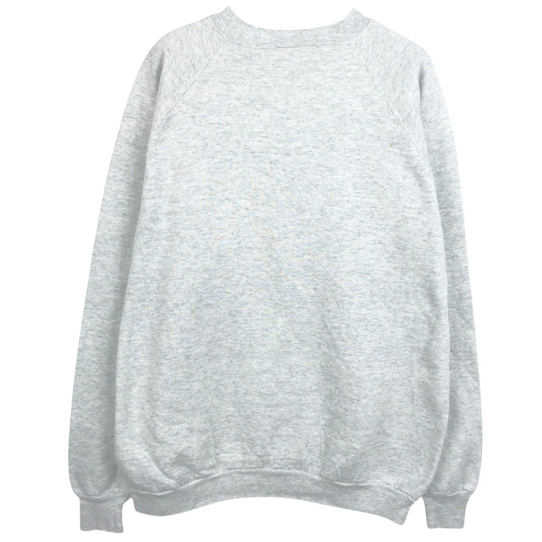Vintage 90'S Fruit of the Loom college sweatshirt, made in the USA, size XXL, men's cotton gray type Vintage Second Hand