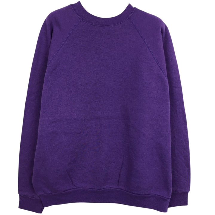 Vintage 90'S Tultex college sweatshirt, made in the USA, size L, men's cotton purple type Vintage Second Hand