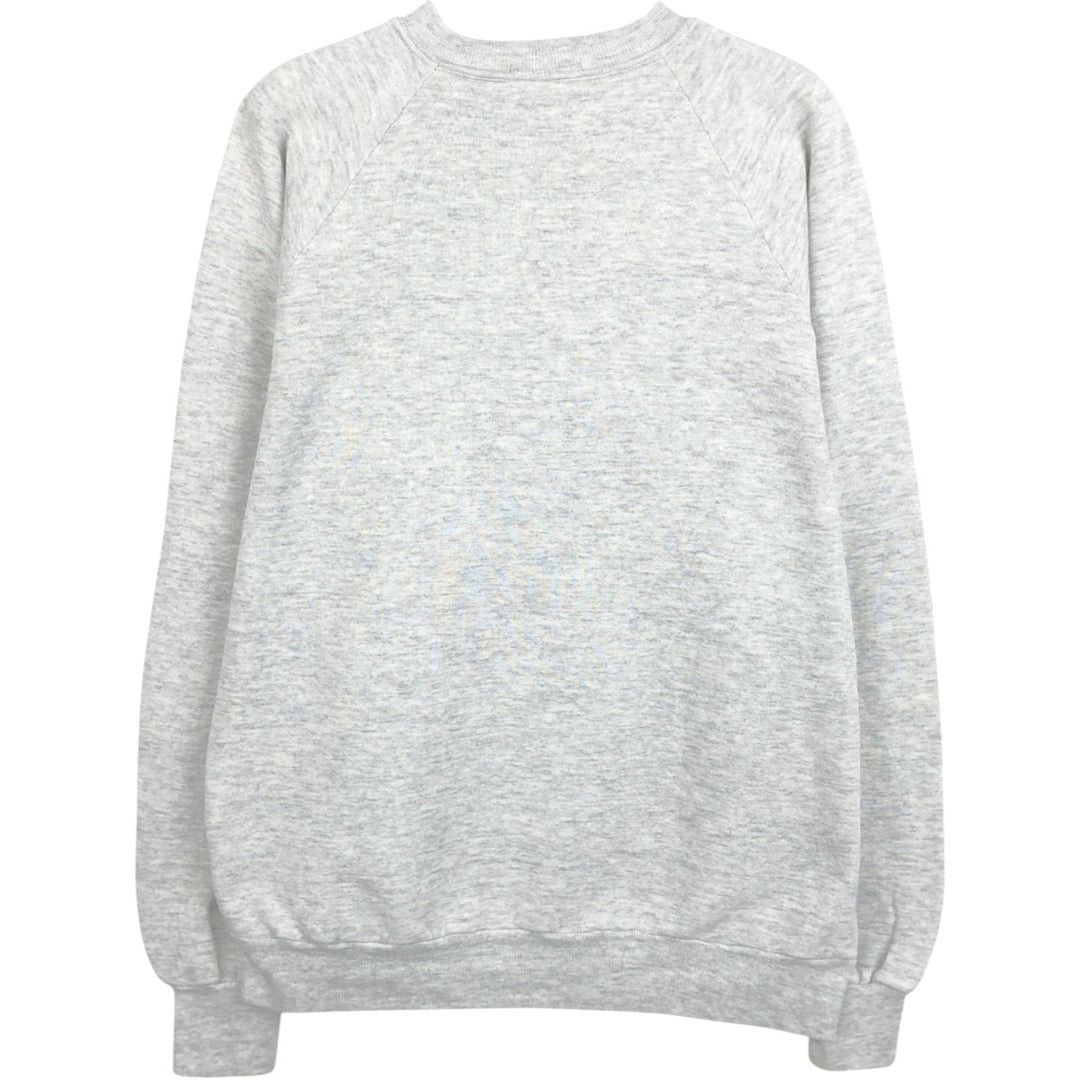 Vintage 90'S Jerzees college sweatshirt, made in the USA, size L, men's polyester gray type Vintage Second Hand