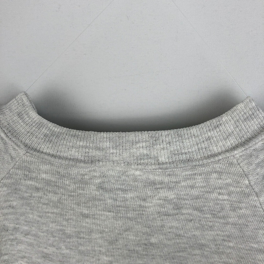 Vintage 90'S Jerzees college sweatshirt, made in the USA, size L, men's polyester gray type Vintage Second Hand