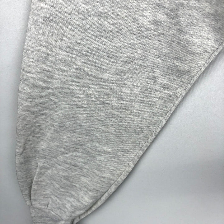 Vintage 90'S Jerzees college sweatshirt, made in the USA, size L, men's polyester gray type Vintage Second Hand