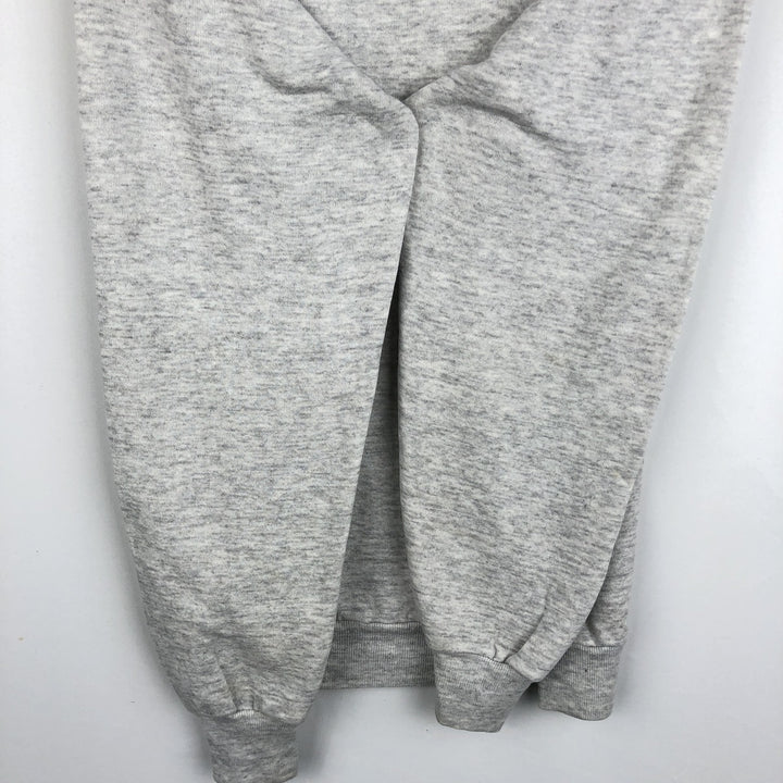 Vintage 90'S Jerzees college sweatshirt, made in the USA, size L, men's polyester gray type Vintage Second Hand