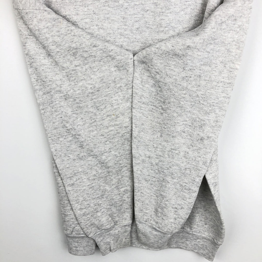 90'S TULTEX MAXIMUM SWEATS College Sweatshirt, Made in USA, Men's Size M (Equivalent), Vintage cotton gray type Vintage Second Hand