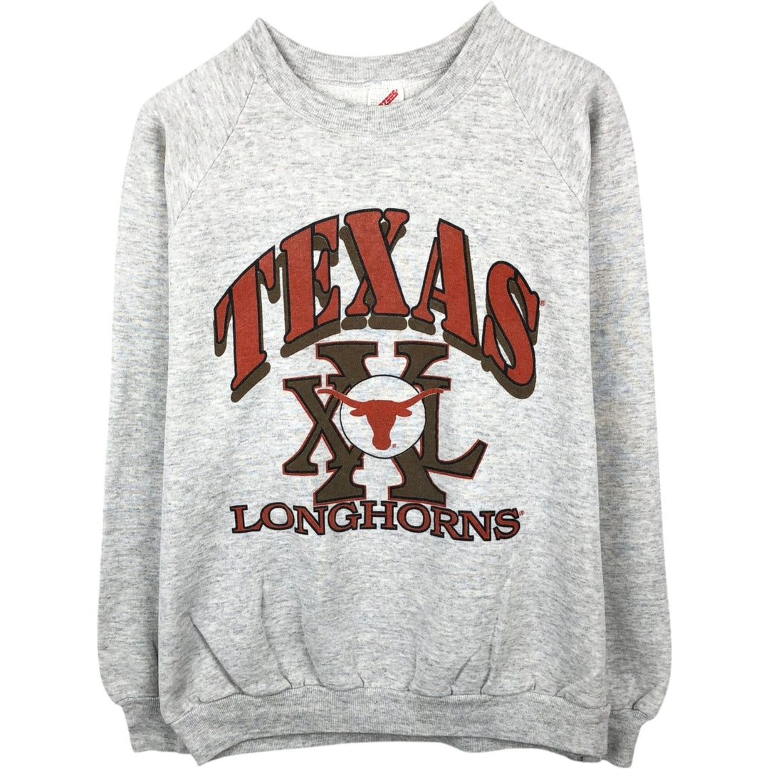 Vintage 1980'S Jerzees college sweatshirt, made in the USA, men's size XL cotton gray type Vintage Second Hand