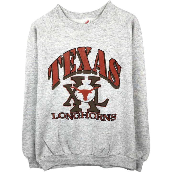Vintage 1980'S Jerzees college sweatshirt, made in the USA, men's size XL cotton gray type Vintage Second Hand