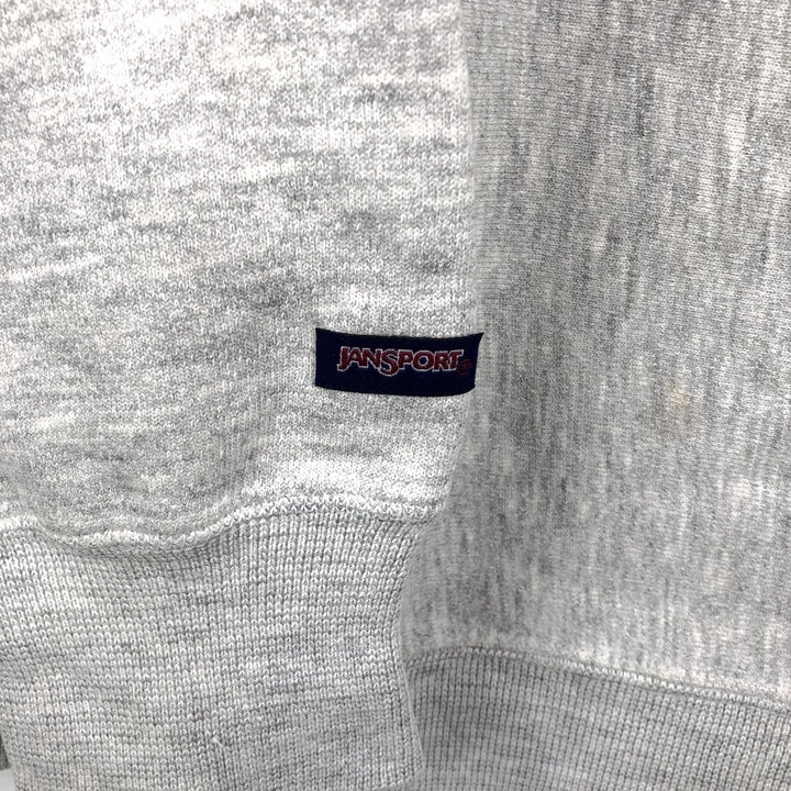 90'S JanSport Ohio State University College Sweatshirt, Made in USA, Men's XL equivalent, Vintage unclear gray type Vintage Second Hand
