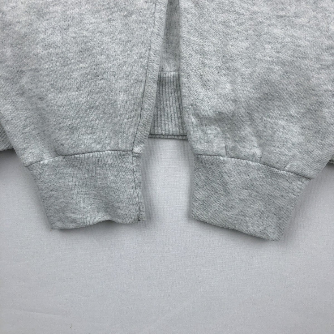 Fruit of the Loom College Sweatshirt, Made in USA, Men's XL equivalent, Vintage. cotton gray type Vintage Second Hand