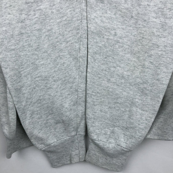 Fruit of the Loom College Sweatshirt, Made in USA, Men's XL equivalent, Vintage. cotton gray type Vintage Second Hand