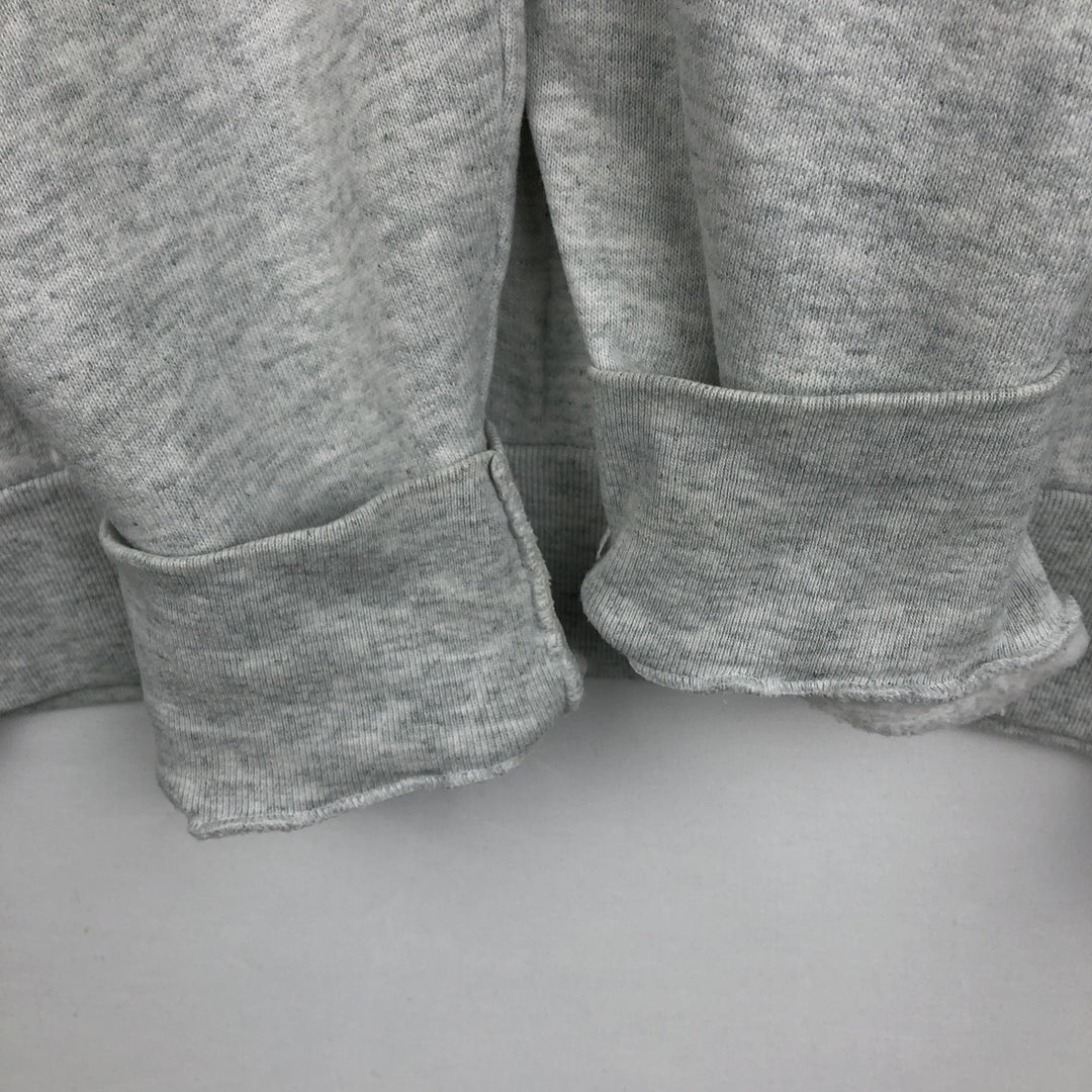 Fruit of the Loom College Sweatshirt, Made in USA, Men's XL equivalent, Vintage. cotton gray type Vintage Second Hand