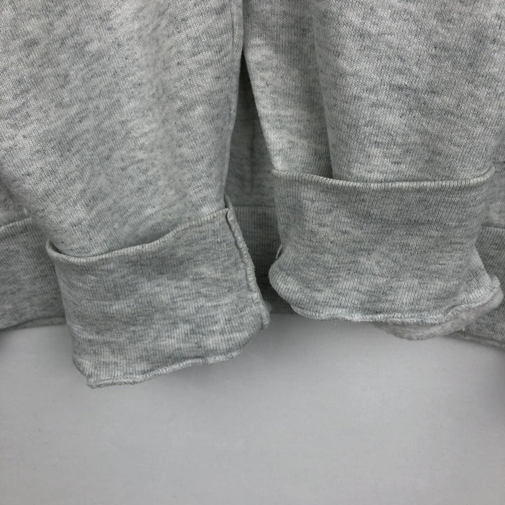 Fruit of the Loom College Sweatshirt, Made in USA, Men's XL equivalent, Vintage. cotton gray type Vintage Second Hand