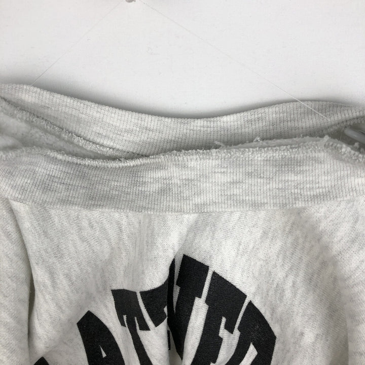 90'S HL Miller Gold College Sweatshirt, Made in USA, Men's XL equivalent, Vintage polyester gray type Vintage Second Hand