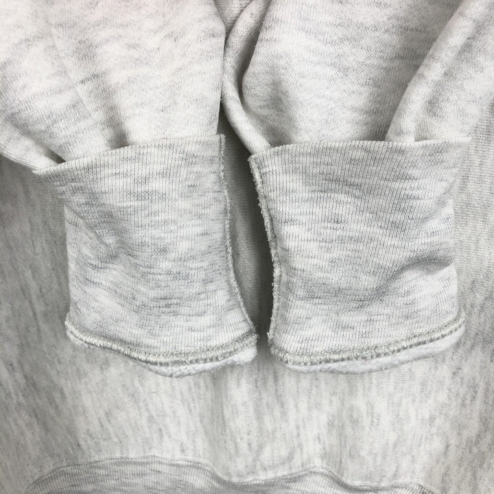 90'S HL Miller Gold College Sweatshirt, Made in USA, Men's XL equivalent, Vintage polyester gray type Vintage Second Hand