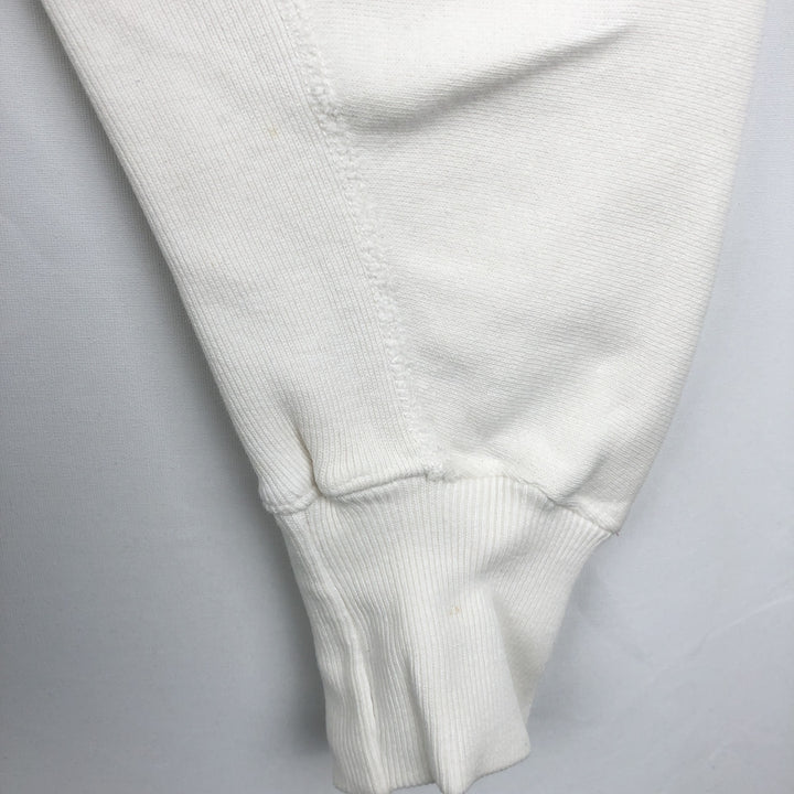 90'S MVP Michigan State University College Sweatshirt, Made in USA, Men's Size M (Equivalent), Vintage unclear white type Vintage Second Hand