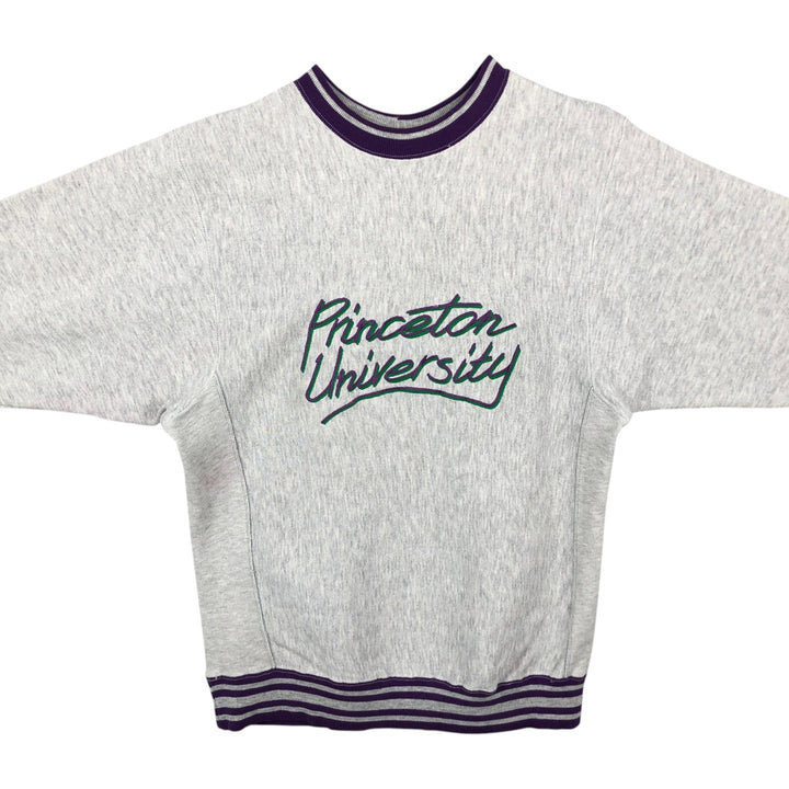 80s-90'S Kayzee College Sweatshirt, Made in USA, Men's Size M (Equivalent), Vintage cotton gray type Vintage Second Hand